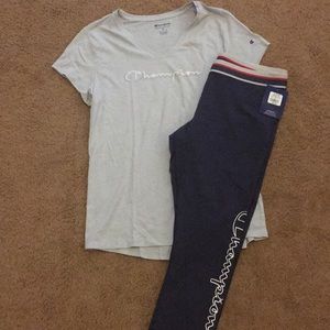 Brand new Champion workout outfit size XL